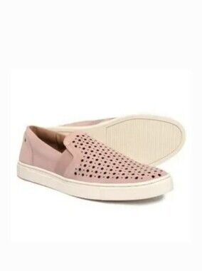 Frye & Co Peggy Perf Suede Sneakers In Pink Size 11